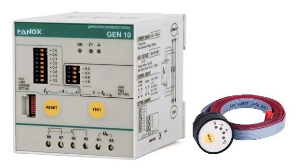 GEN10 Generator protection relay, 24V aux. voltage