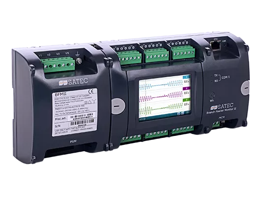 SATEC BFM-DFR – Multi-Circuit Digital Fault Recorder | 40-Channel | IEC 61850 | Substation