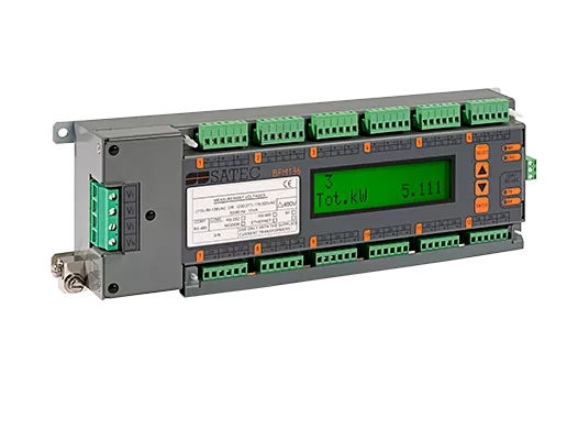 SATEC BFM136 – Multi-Circuit Energy Meter | Up to 36 Channels | HACS | Substation