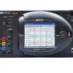 SATEC EDL180 – Portable Class A Power Quality Analyzer | Field PQ Survey | Battery