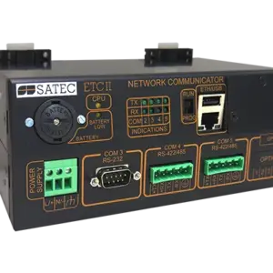 SATEC ETC-II – Communication Gateway & Data Logger | Modbus | DNP3 | BACnet | IEC 60870