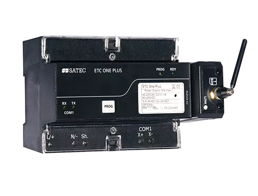 SATEC ETC One Plus – Communication Gateway & Protocol Converter | Modbus | BACnet | DNP3
