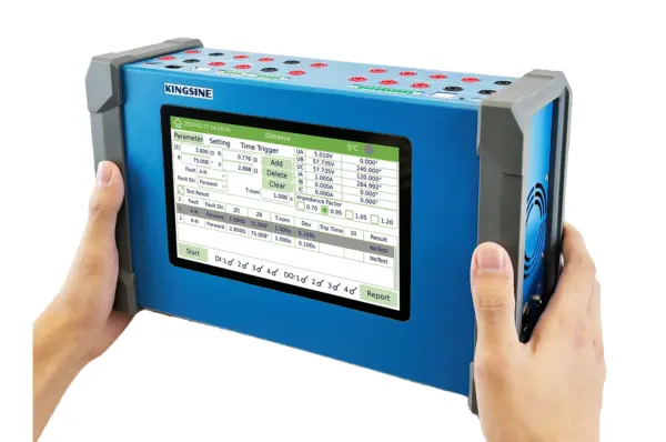 Kingsine K68i 8-Phase Protection Relay Test Set | 6I + 8V Outputs | Transformer Differential Testing