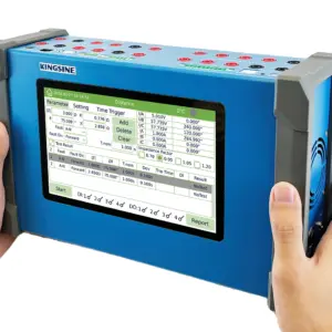 Kingsine KFA310 Mini Handheld Protection Relay Tester | IEC61850 Optional | WiFi | Battery Powered