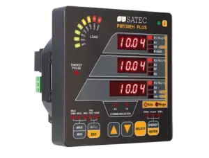 SATEC PM130 PLUS – Multi-Function Three-Phase Power Meter | Modbus | Panel & DIN Rail