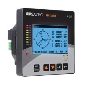 SATEC PM135 – Compact Three-Phase LCD Panel Meter | Modbus RTU | Power Monitoring