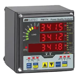 SATEC PM174 – IEEE 1159 Class A Power Quality Analyzer | ANSI | Revenue Grade 0.2S