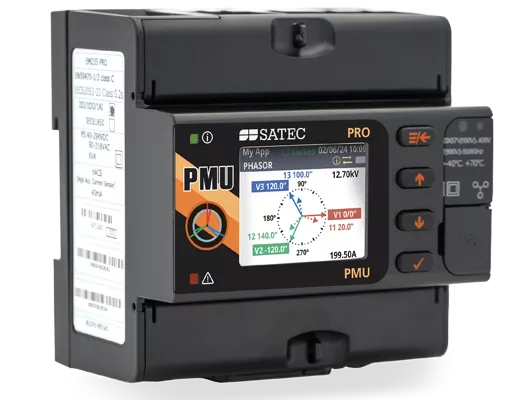 SATEC PMU PRO – IEEE C37.118 Phasor Measurement Unit | WAMS | IEC 61850