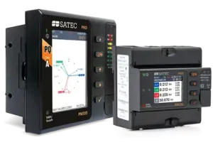 SATEC PRO Series – Class A Power Quality Analyzer & Revenue Meter | IEC 61850 | Panel & DIN Rail