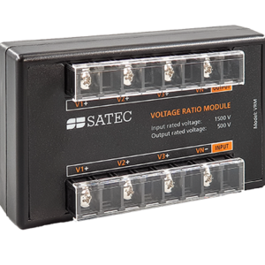 SATEC VRM – DC Voltage Ratio Module | Up to 1500V DC | Solar & BESS Metering