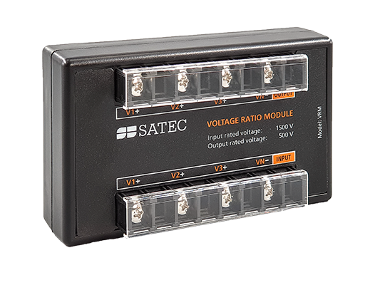 SATEC VRM – DC Voltage Ratio Module | Up to 1500V DC | Solar & BESS Metering