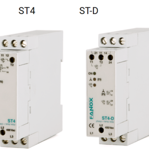 Fanox ST / ST-D – Phase & Temperature Control Relay | PTC Monitoring | Self-Powered