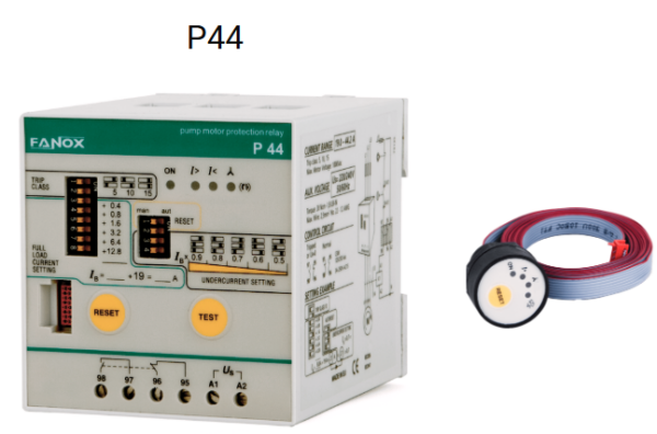 Fanox P – Pump Protection Relay | 3-Phase Undercurrent | No Level Sensors