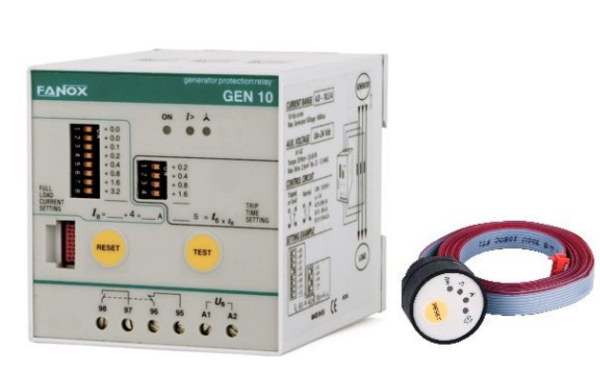Fanox GEN – Generator Protection Relay | LV Generators up to 1000 Vac
