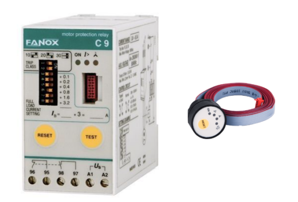 Fanox C – Basic Motor Protection Relay | LV 3-Phase 1–630A