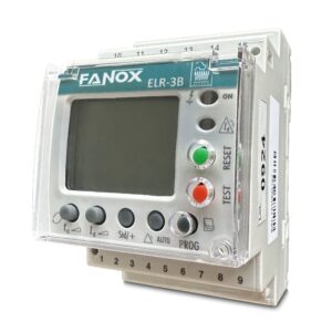 Fanox ELR-3B – Type B Earth Leakage Relay | DC/AC up to 1000 Hz | 3 Modules