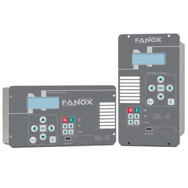 Fanox SIL-S – Feeder Protection Relay with LPIT (Low-Power Instrument Transformers)