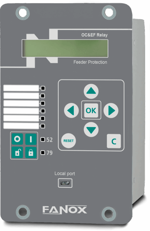 Fanox SIL-A – Advanced Overcurrent & Earth Fault Feeder Protection Relay