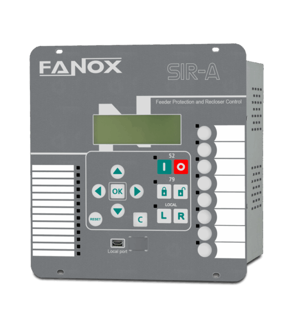 Fanox SIR-A – Overhead Line Control, RTU & Directional Feeder Protection Relay