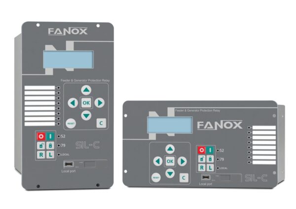 Fanox SIL-C – Compact Directional Feeder & Generator Protection Relay with Synchrocheck