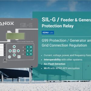 Fanox SIL-G – Directional Feeder & Generator Protection Relay (CTs/VTs)